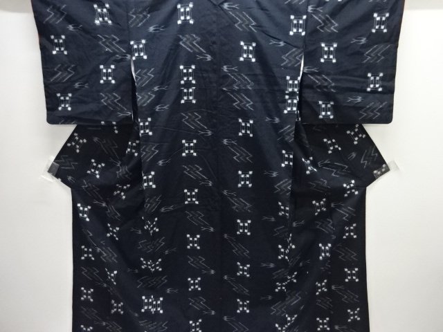 アンティーク　本場琉球絣着物(材料)